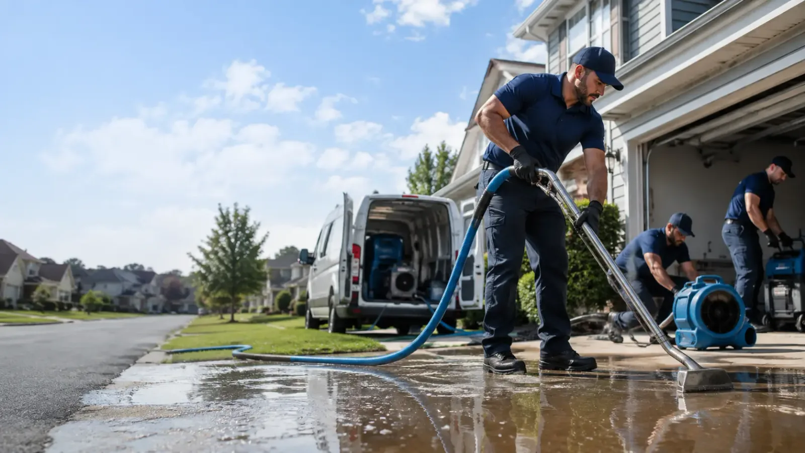 Flood Damage Restoration in Poughkeepsie, AR